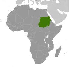 sudan africa map